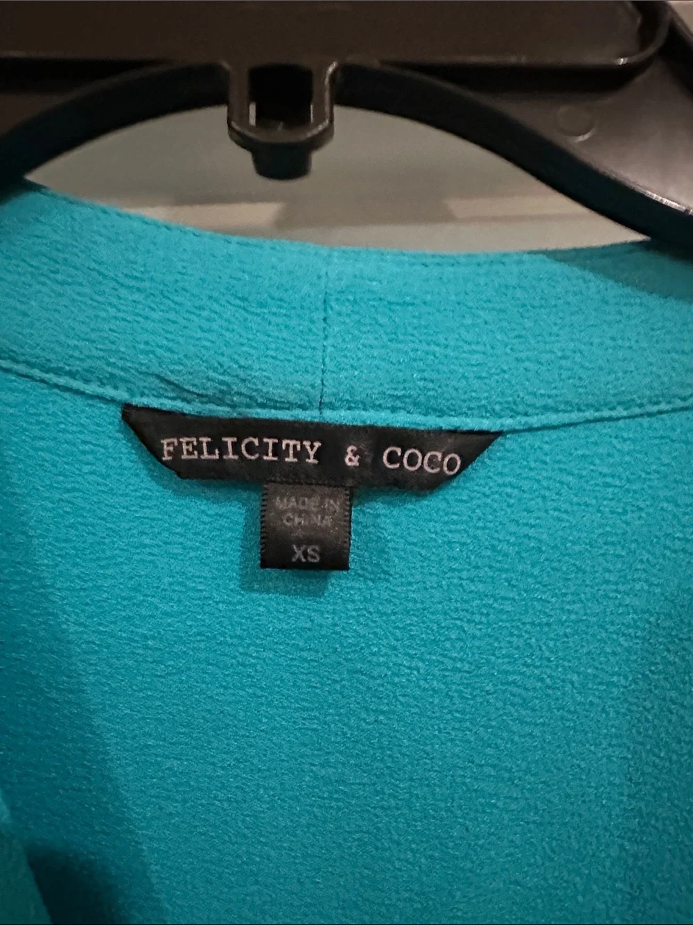 Felicity & Coco Teal Blue Dress Size XS - Picture 2 of 4